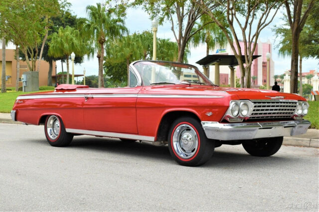 stunning 62 chevrolet impala ss convertible replica 327 iautomatic bucket seats