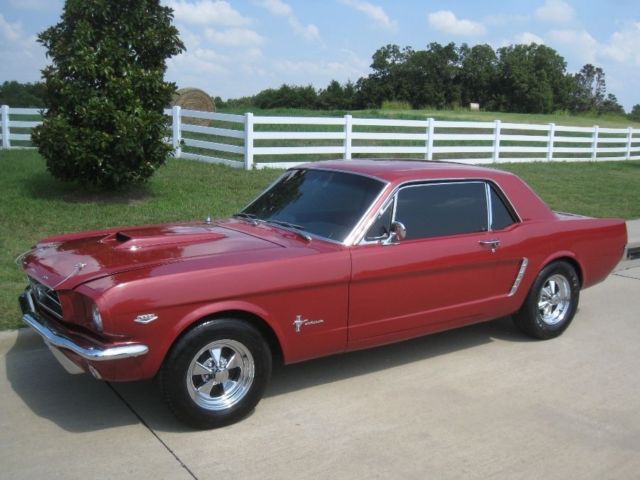 1965 mustang coupe w/ b&m supercharger 302 c code very fast