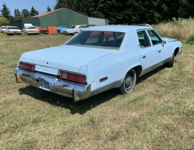 1977 plymouth gran fury montana highway patrol car 440 u code police package cop