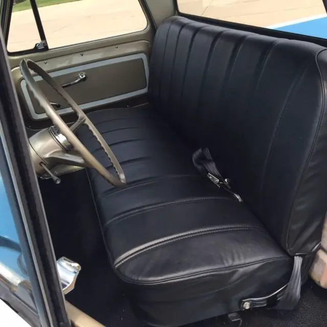 1966 chevy c-10 pickup short bed step -side big back glass