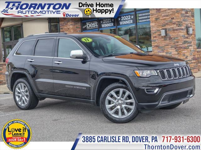 2017 jeep grand cherokee limited x