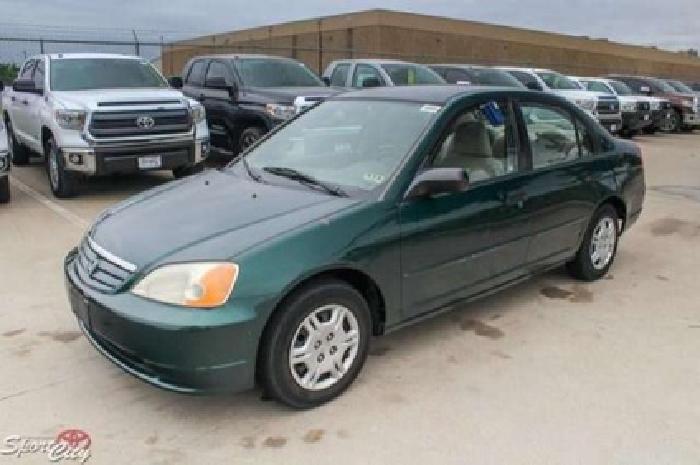 2001 honda civic lx in dallas, tx