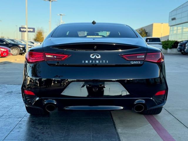 2018 infiniti q60 3.0t red sport 400