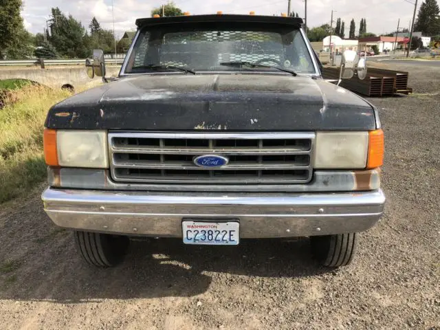 1988 ford f450 60,400 miles black 7.3 manual