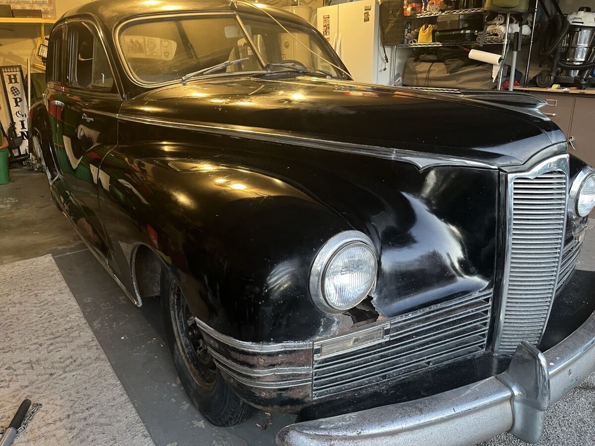 1942 packard clipper sedan black