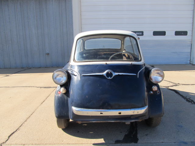 1959 bmw 600 isetta limousine for restoration
