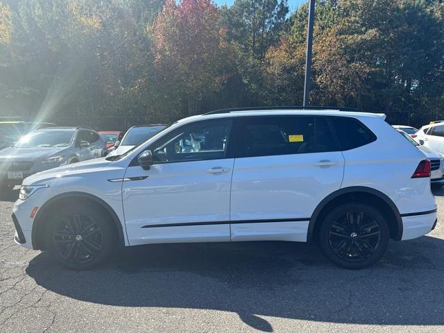 2022 volkswagen tiguan 2.0t se r-line black