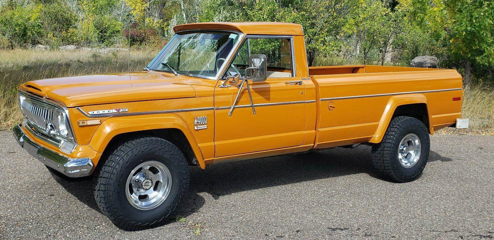 1972 jeep j4000 gladiator pickup truck survivor