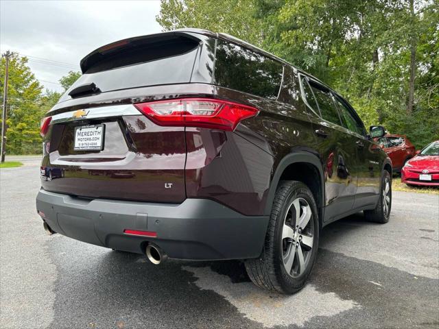 2018 chevrolet traverse lt leather