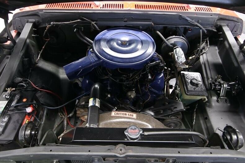 believed original 360 v8 4 speed man p/s p/b rare tow truck documentation