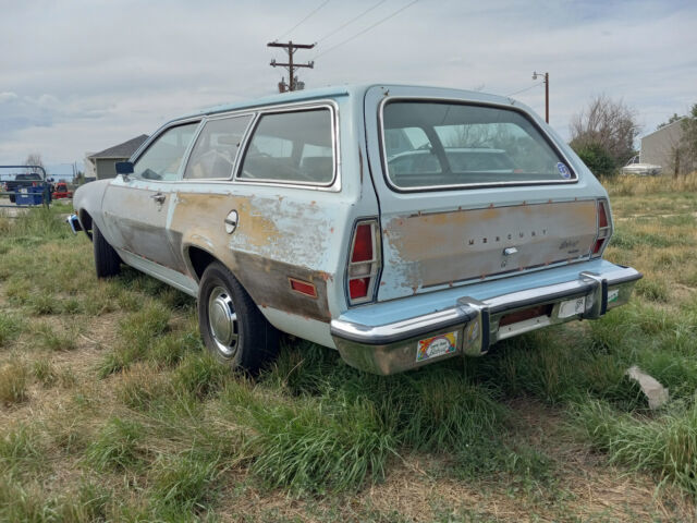 1975 mercury bobcat 2 dr wagon 2.3l 4 speed ac rust free fun