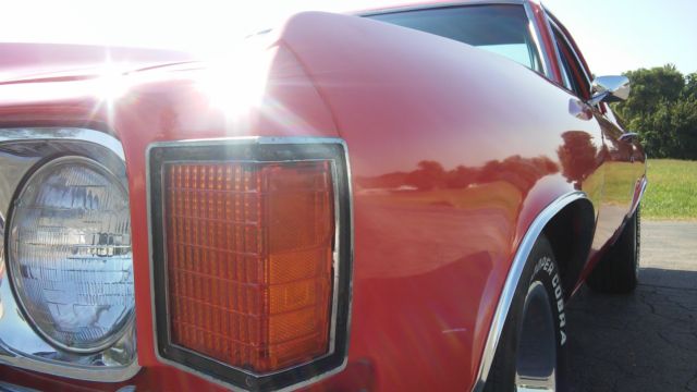 1972 chevrolet el camino - hotrod orange w/black racing stripes