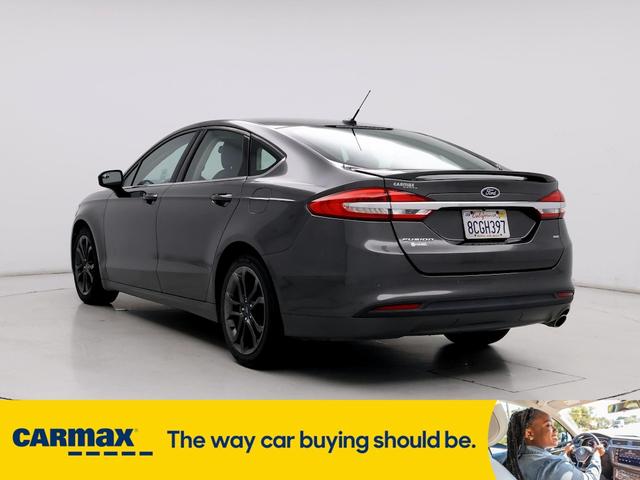 2018 ford fusion se