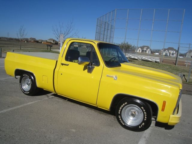 1979 chrevrolet short bed c10 v8 350 automatic custom