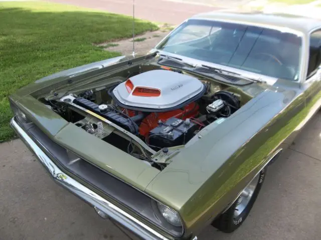1970 plymouth 'cuda 340 / numbers matching drivetrain / rotisserie restoration