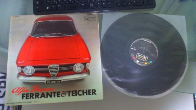 alfa romeo japan lp vinyl 1966