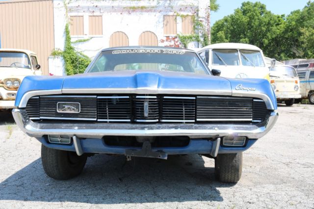 1969 mercury cougar xr-7 (m) code