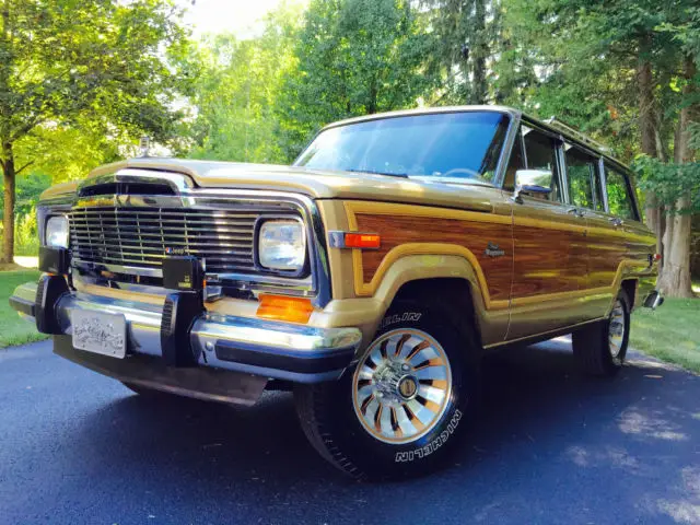 1985 jeep grand wagoneer former wagonmaster restoration spectacular museum piece