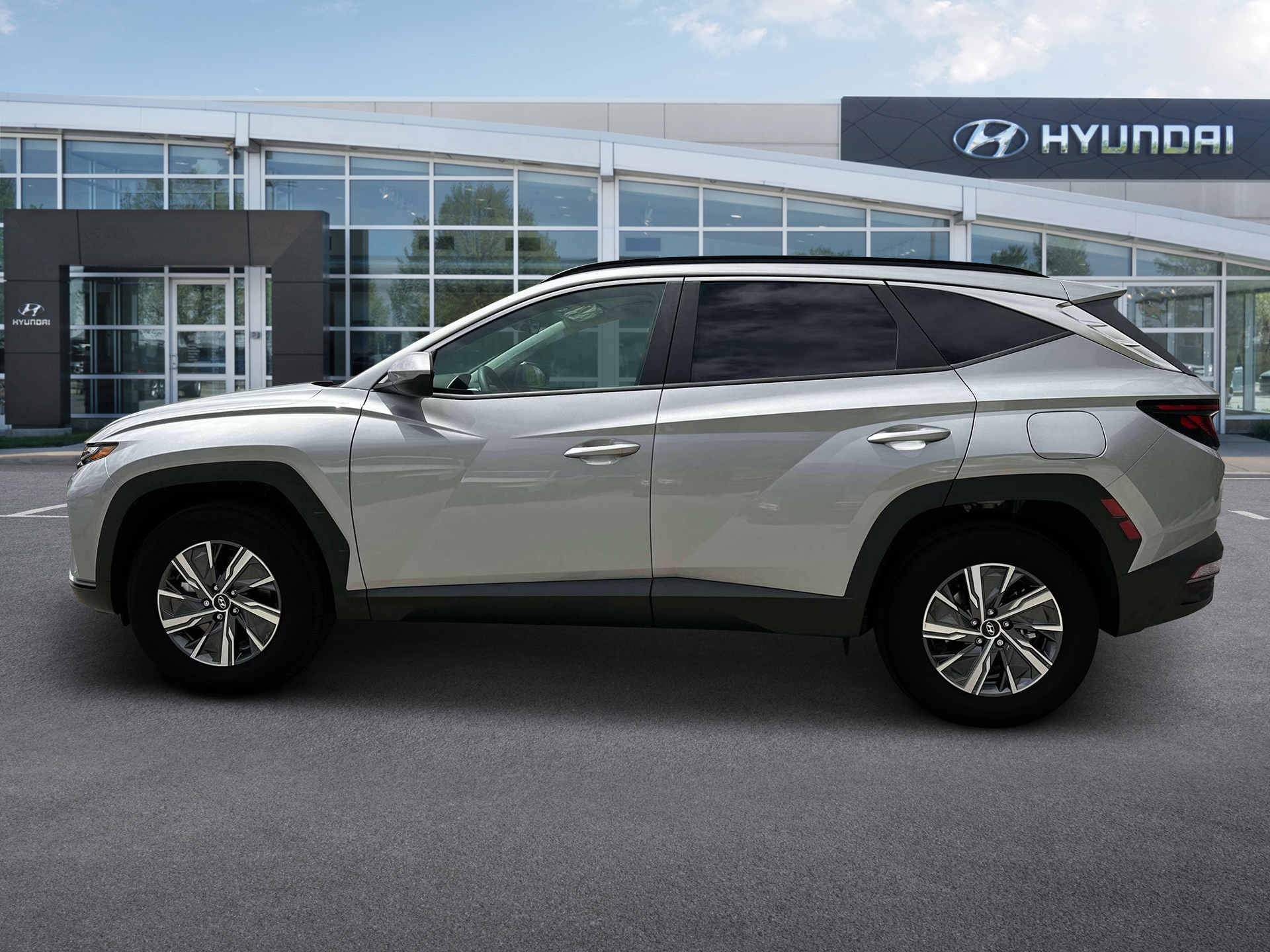 2024 hyundai tucson hybrid blue