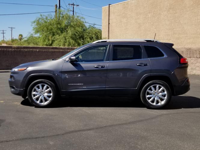 used 2016 jeep cherokee 4wd limited tucson, az 85716 for sale in tucson, arizona