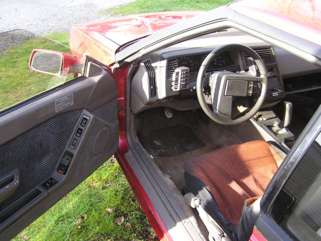 1989 subaru xt6~ 6 cylinder~engine~4 wheel drive~runs~