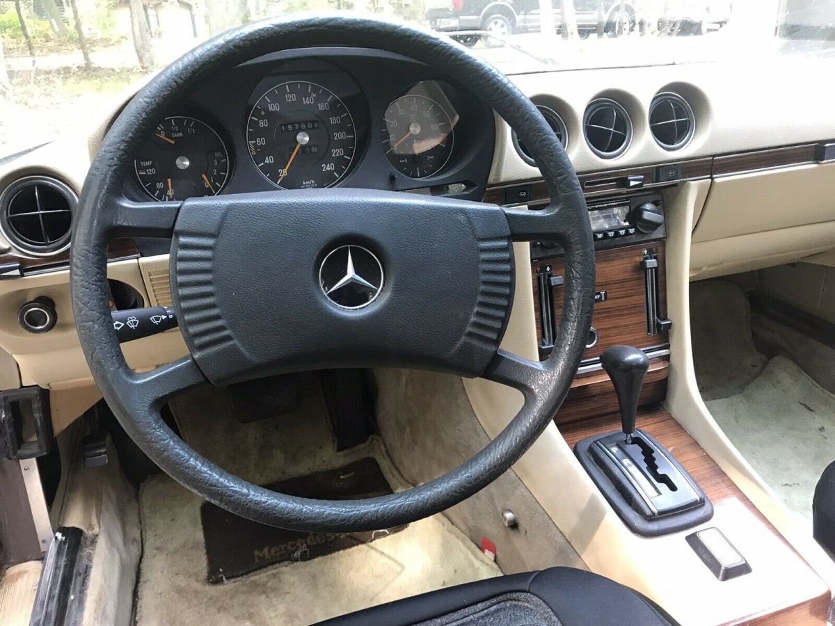 1979 mercedes-benz 280 sl convertible brown rwd automatic