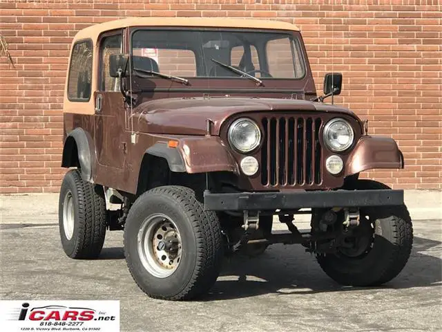 1984 jeep cj-7 2dr 5 speed manual 2-door suv