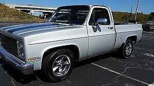 1987 chevrolet c10 100000 miles silver/black