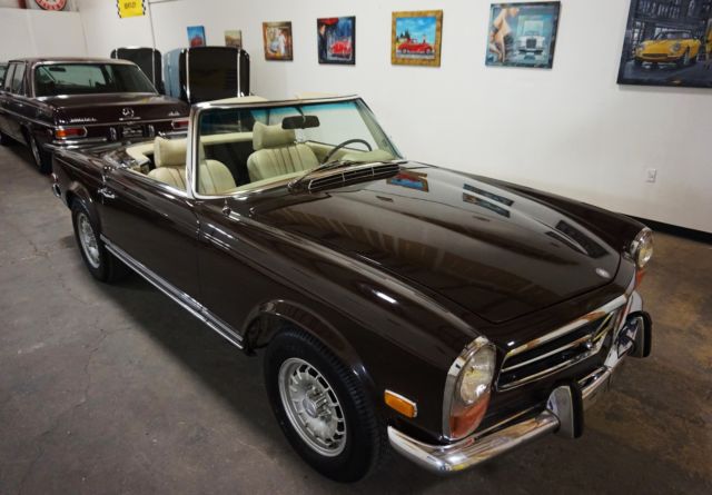 1970 mercedes 280sl w113 pagoda rust free solid 2 tops we ship and export!!!!!!