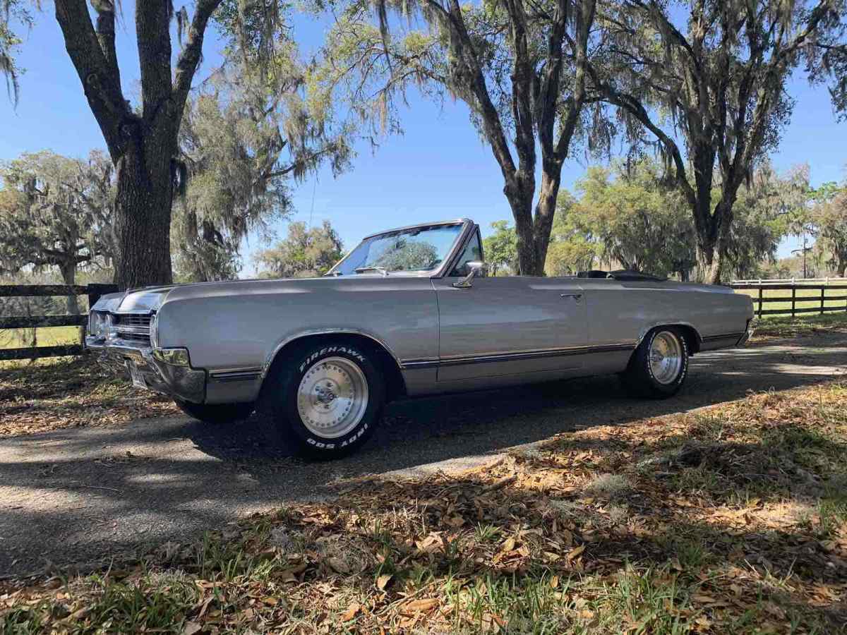 1965 oldsmobile f-85 cutlass convertible grey rwd automatic f-85