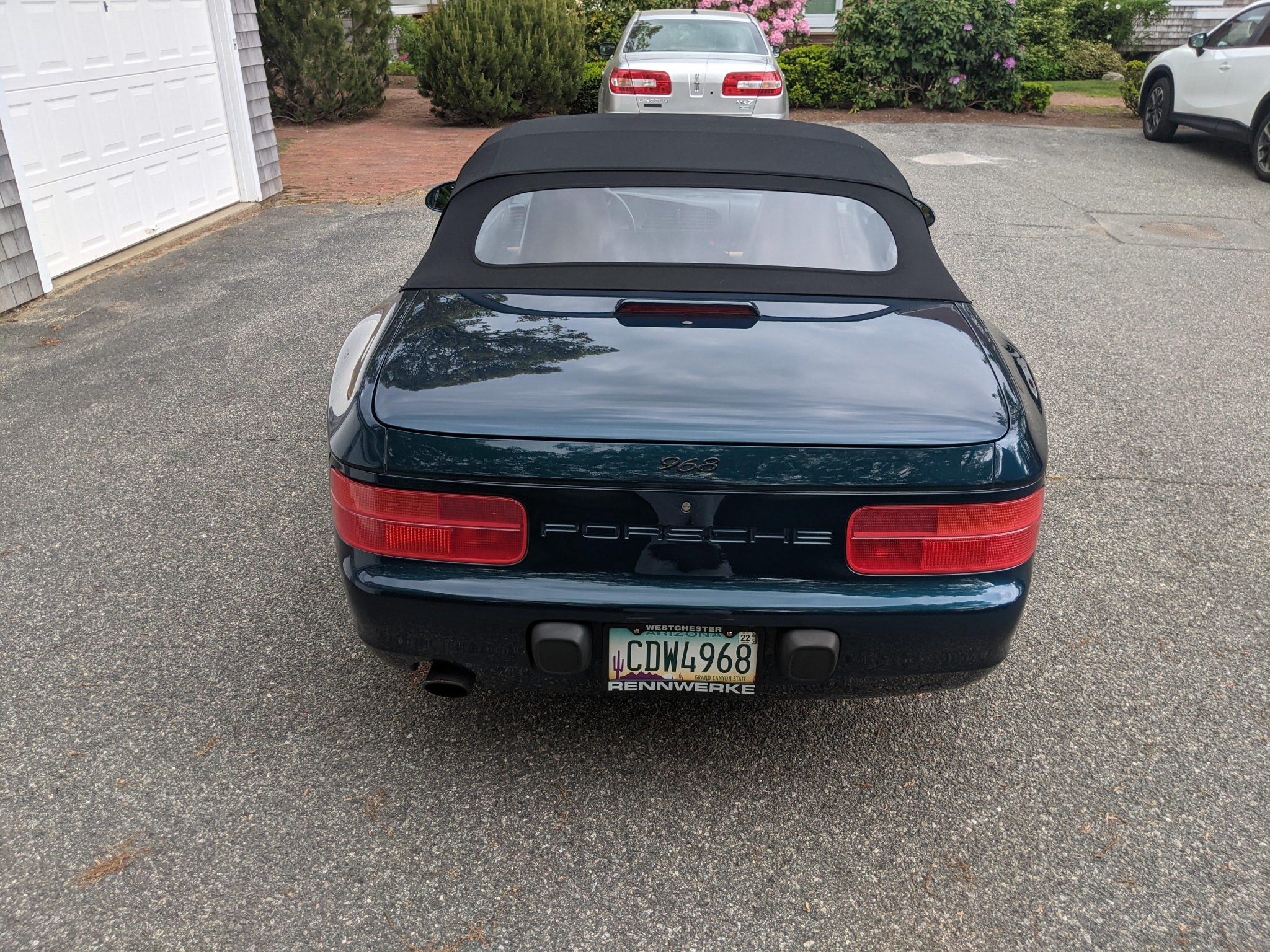 1992 porsche 968 cabriolet 6-speed