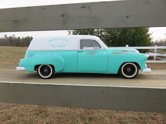 1952 chevy sedan delivery. patina. rat rod. slammed. lowrider. bada$$