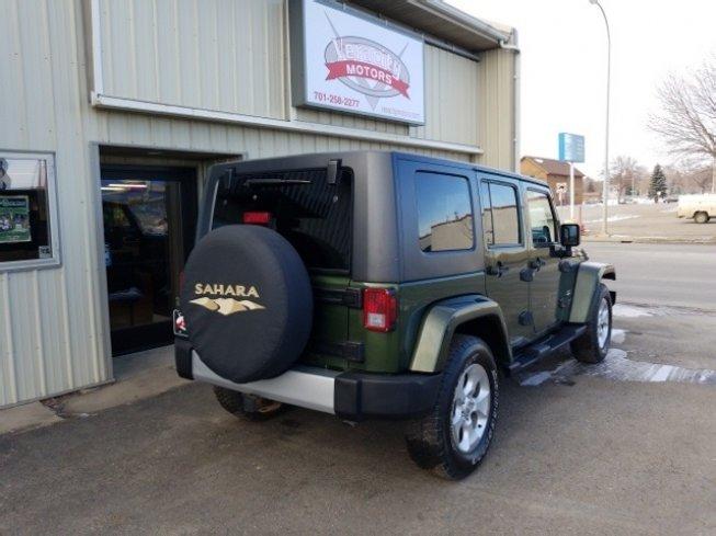 2008 jeep wrangler unlimited sahara for sale in bismarck, north dakota