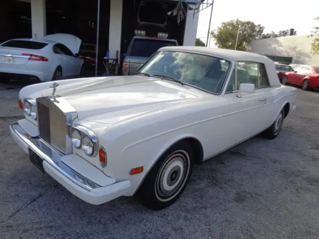 rols royce corniche extra low miles garaged florida car one year warranty