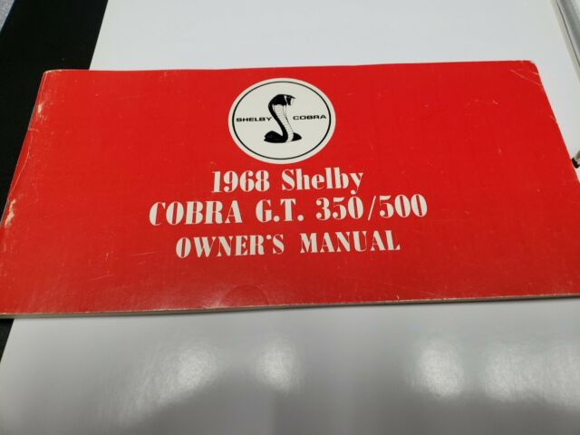 1968 ford mustang shelby gt500