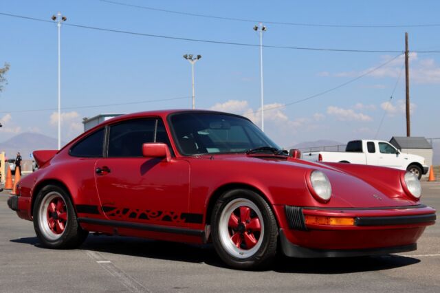 rare air cooled 911 - 5 speed manual - fuchs wheels - hot rod