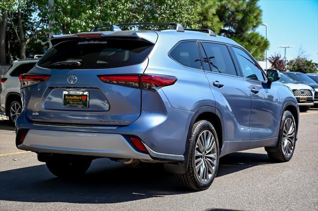 2021 toyota highlander platinum