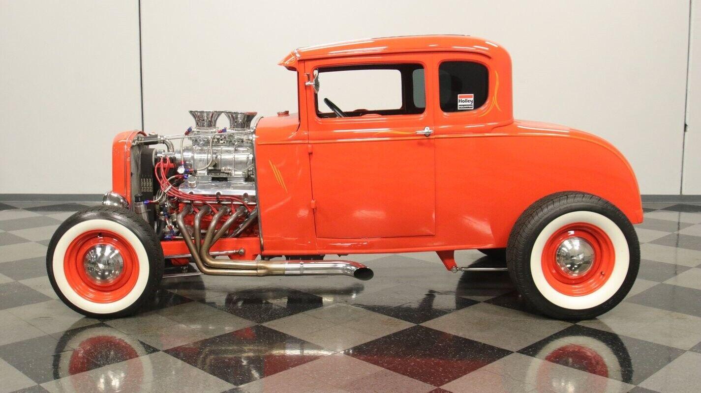 1930 ford 5-window automatic coupe 289 v8