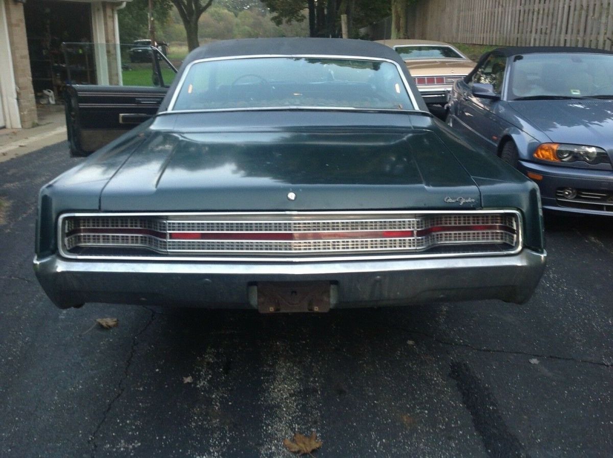 1968 chrysler new yorker coupe green rwd automatic