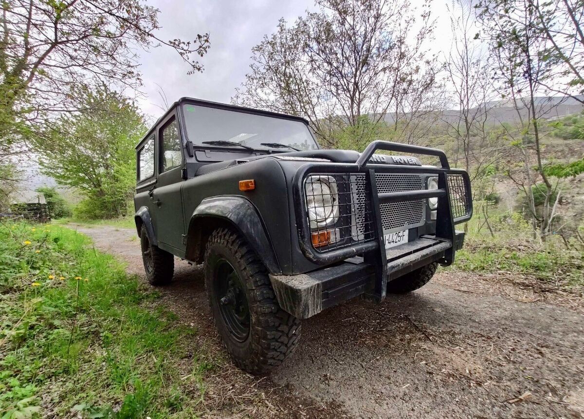 1980 land rover series grey 4wd manual