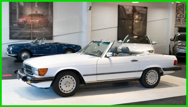 1987 560 sl used 5.6l v8 16v automatic rwd convertible premium