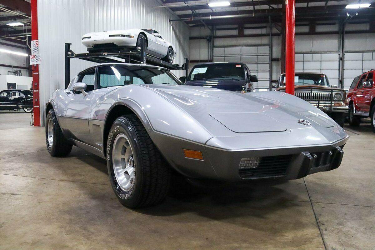 1978 chevrolet corvette 13016 miles gray coupe 350 v8 automatic