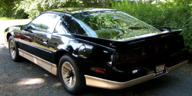 1987 black/tan cloth,14korig miles 1 owner survivor,rare 5 spd,ac,pw,pdb,ps,docs