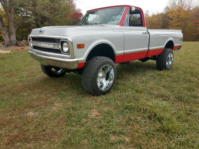 beautiful 1969 chevy k20 lifted 4x4 restored.. no reserve!