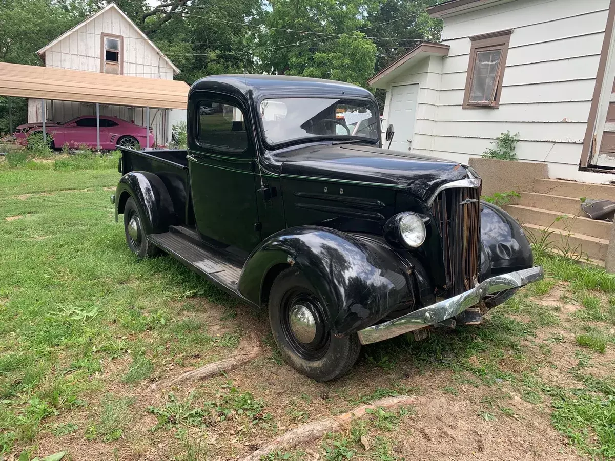 1937 chevrolet pickup pickup black rwd manual