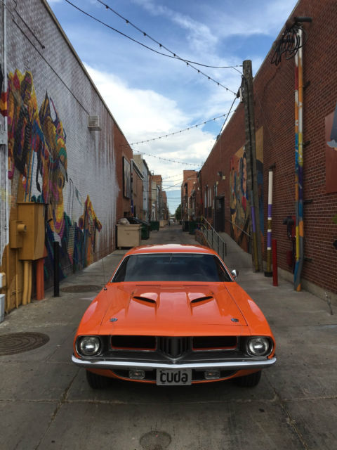 1972 plymouth barracuda cuda 1970 body panels and taillights 360 cu in auto