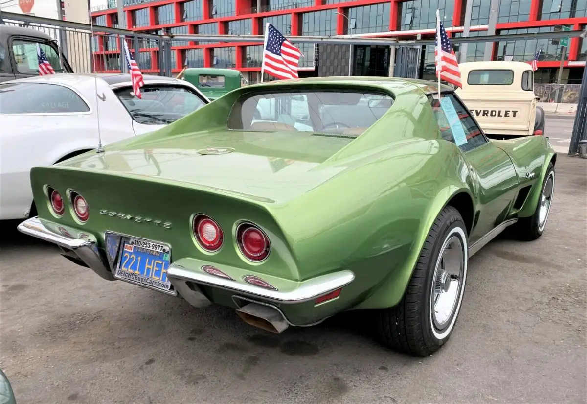 1973 chevy corvette #'s matching big block 454 one owner ca car