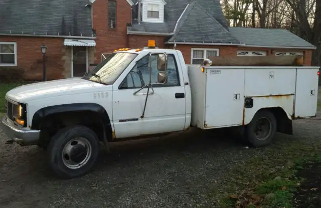 1992 gmc k3500 sierra dually 6.2 diesel 4x4 30,400 miles no reserve