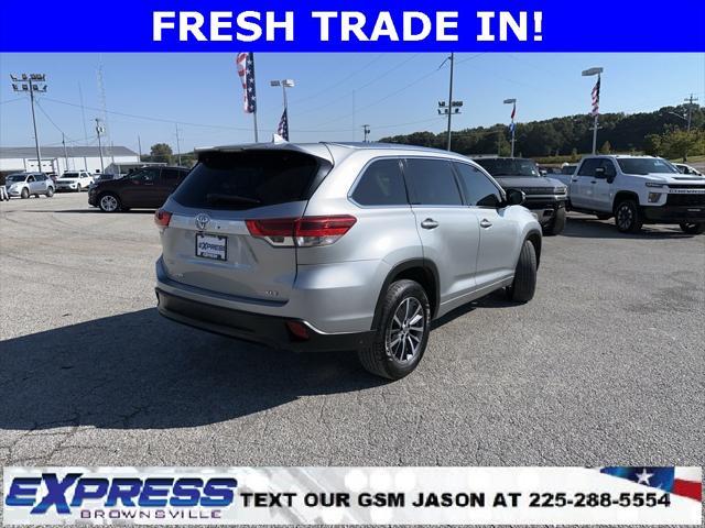 2018 toyota highlander xle