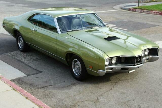 1970 mercury cyclone gt gt / clean title 115547 miles green coupe 5.8l 5752cc 35
